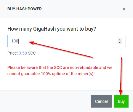 buy hashpower bitcoin