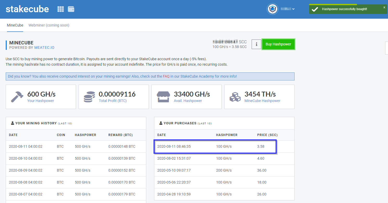 buy hashing power bitcoin