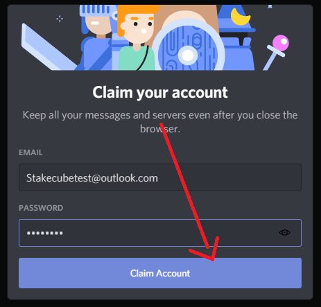 discord sign up with email