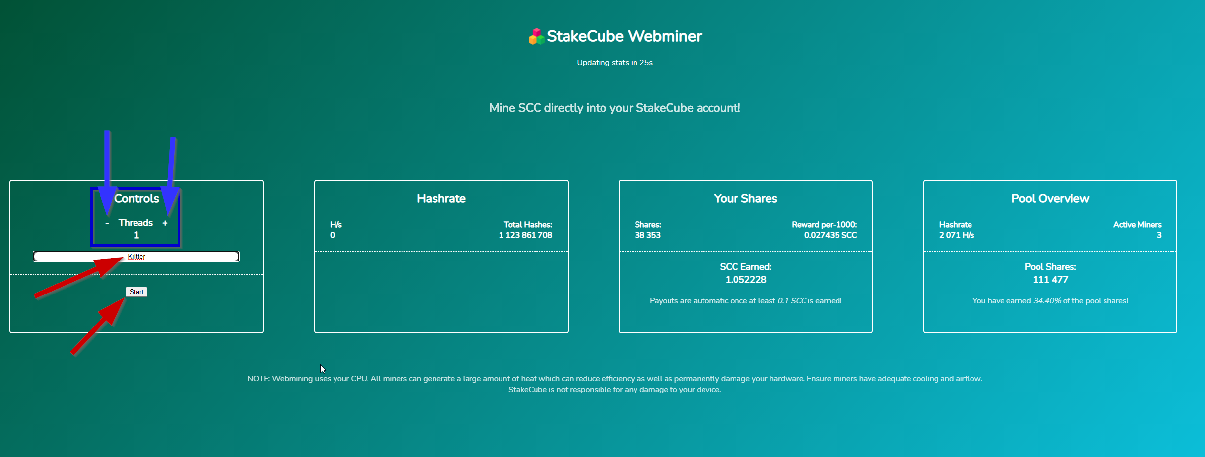 Faq Webminer On Stakecube Stakecube Info